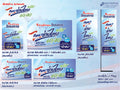 ตัวอย่างอาร์ตเวิร์คป้ายไทยช่วยไทยพลัส หลายขนาด สำหรับป้ายไวนิล ป้ายแขวน ป้ายตั้งพื้น และธงญี่ปุ่นหน้าร้าน