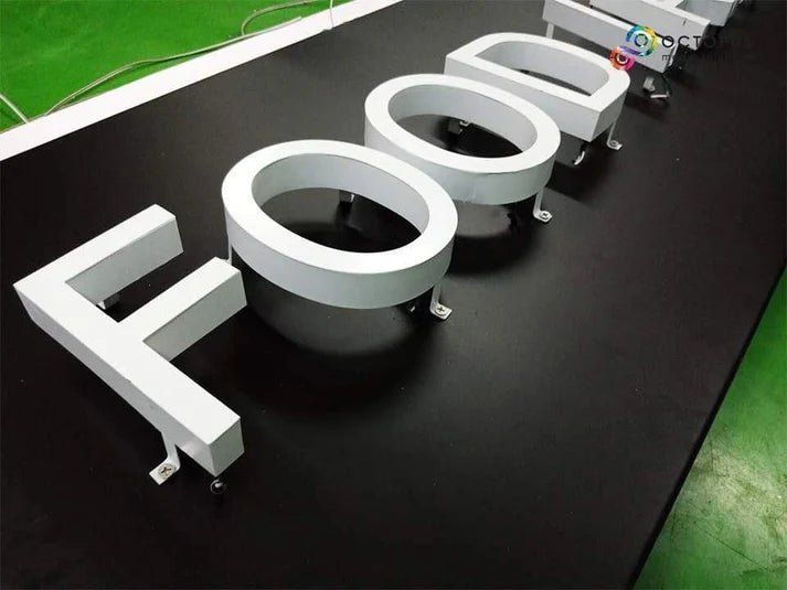 ป้ายอักษรซิงค์ โลโก้ซิงค์ โลโก้บริษัท แข็งแรง ทนทาน เหมาะสำหรับองค์กร ร้านค้า และอาคารสำนักงาน