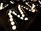ป้ายไฟปิงปอง LED Bulb ให้แสงสวยคลาสสิก ดึงดูดสายตา เหมาะสำหรับร้านอาหาร คาเฟ่ งานอีเวนต์ และป้ายโปรโมชัน