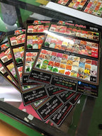 ป้ายเมนูอาหาร ป้ายราคา สำหรับติดผนังและตั้งโต๊ะ พิมพ์คมชัด ใช้งานสะดวก เหมาะสำหรับร้านอาหาร คาเฟ่ และร้านค้า