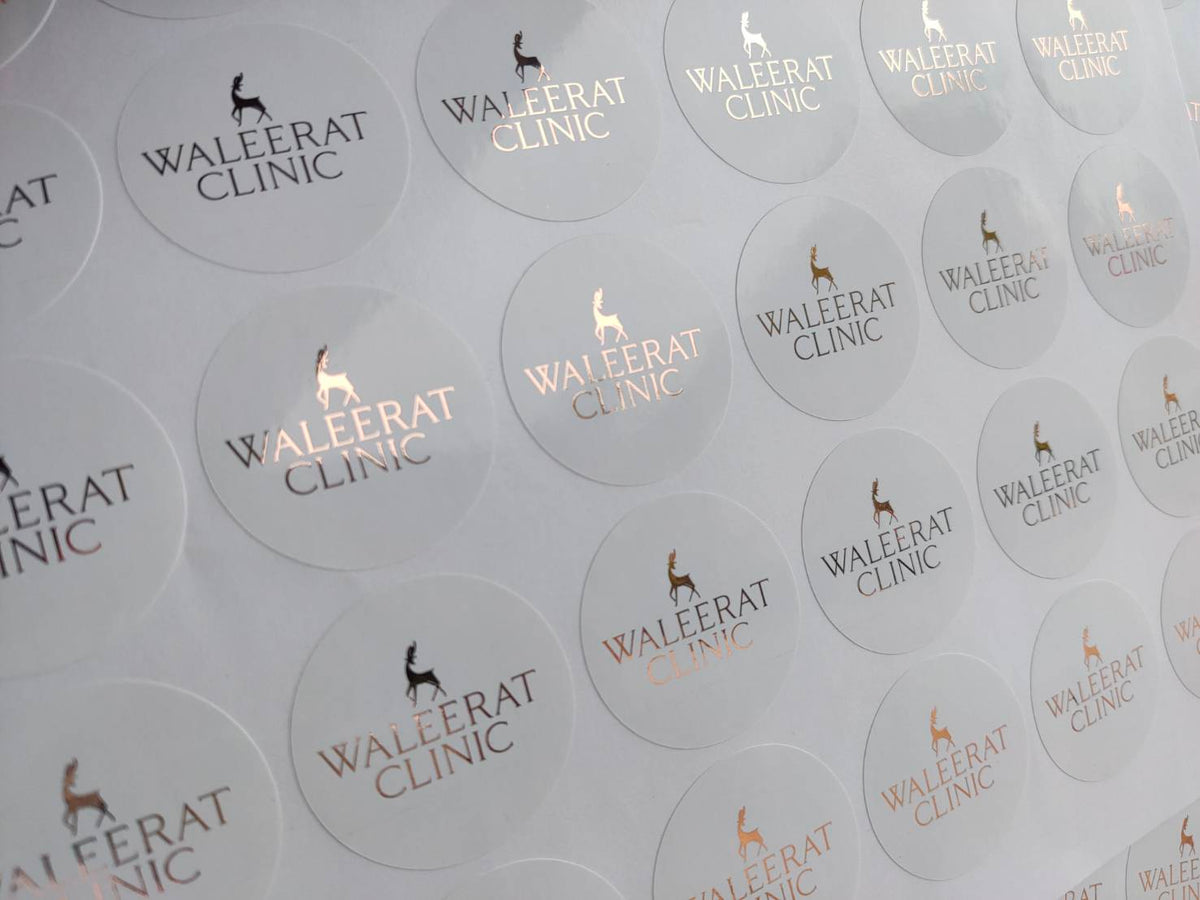 การ์ดฟอยล์ทอง นามบัตร การ์ดงานบวช สติ๊กเกอร์ - Octopus Media Solutions