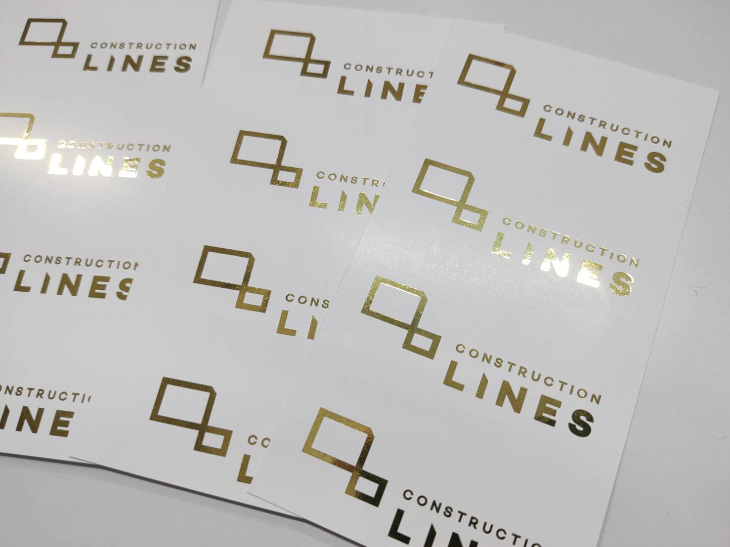 การ์ดฟอยล์ทอง นามบัตร การ์ดงานบวช สติ๊กเกอร์ - Octopus Media Solutions