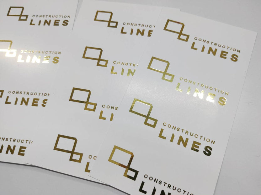 การ์ดฟอยล์ทอง นามบัตร การ์ดงานบวช สติ๊กเกอร์ - Octopus Media Solutions