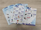 พิมพ์โบรชัวร์ แผ่นพับ leaflet หรือโบรชัวร์ Brochure กระดาษอาร์ตมัน 105 130 157 แกรม