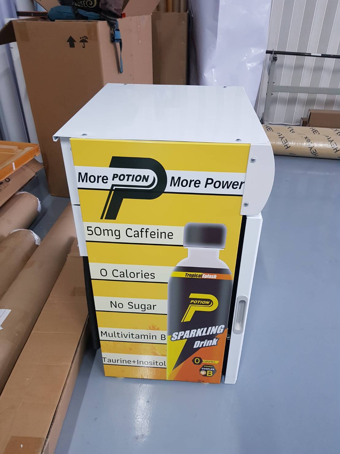 สติ๊กเกอร์ติดเฟอร์นิเจอร์ Sticker Wrap ตู้อุปกรณ์ - Octopus Media Solutions