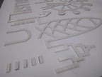 รับฉลุไดคัทตัวอักษรป้ายพลาสวูด ป้ายตัวนูน พลาสวูด ป้ายร้านกาแฟ แผ่น plastwood sheet ไดคัทลายตามแบบ อักษรนูน