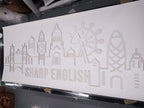 ป้ายพลาสวูดตัวอักษร ป้ายพลาสวูด แผ่นพลาสวูด ป้ายร้านกาแฟ ไดคัททำสี มีความหนาตั้งแต่ 2 มม ถึง 25 มม