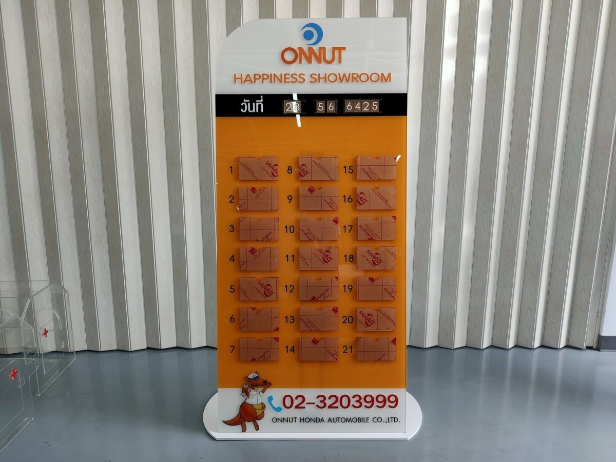 บอร์ดประชาสัมพันธ์อะคริลิค และกรอบอะคริลิคติดผนัง แข็งแรง โปร่งใส เหมาะสำหรับประกาศ โปสเตอร์ เมนู และงานแสดงข้อมูล