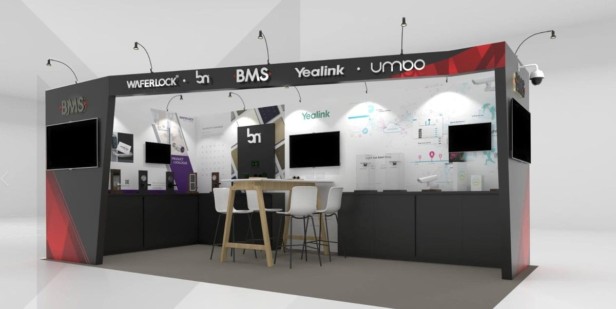 รับทำบูธแสดงสินค้า บูธออกงานอีเวนต์ และบูธ Expo ดีไซน์สวย พิมพ์คมชัด โครงสร้างแข็งแรง เหมาะสำหรับงานโปรโมชันและนิทรรศการ