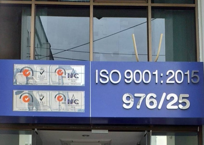 ป้ายกัดกรด ป้ายแผนก ป้ายหน่วยงาน ป้ายกรม ป้ายกองงาน ป้ายสแตนเลสกัดกรด ISO SGS