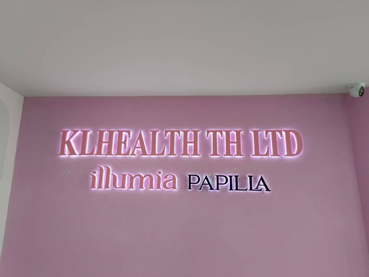 ป้ายอักษร โลโก้ ซิงค์ มีไฟ ดีไซน์หรูหรา ทนทาน เหมาะสำหรับร้านค้า บริษัท และอาคารพาณิชย์