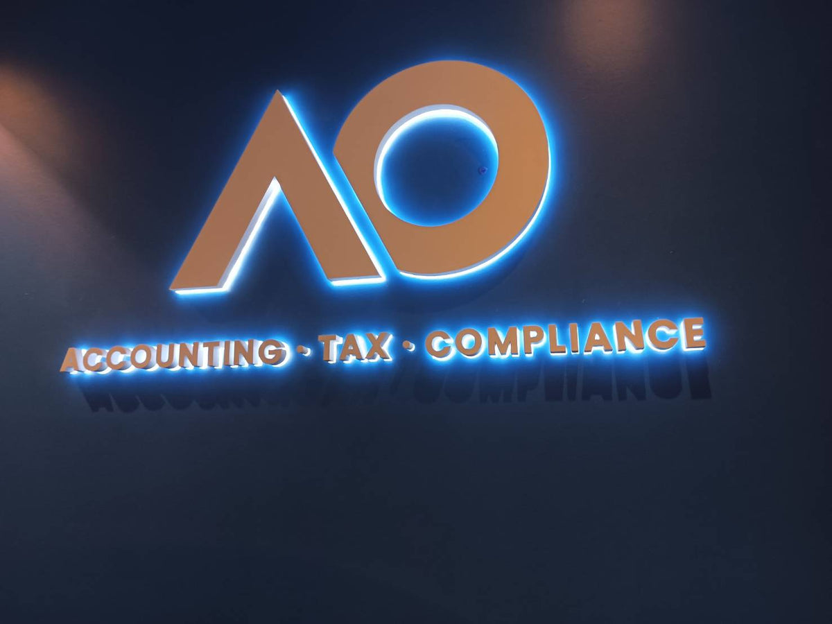 ป้ายอักษร โลโก้ ซิงค์ มีไฟ ดีไซน์หรูหรา ทนทาน เหมาะสำหรับร้านค้า บริษัท และอาคารพาณิชย์