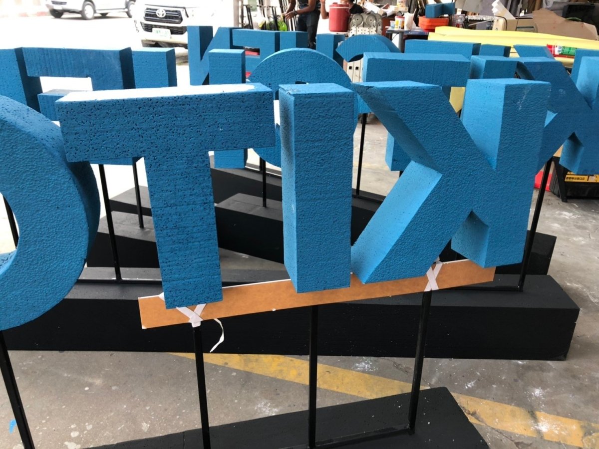 ป้ายโฟม อักษรโฟม โฟมไดคัท Foam 48