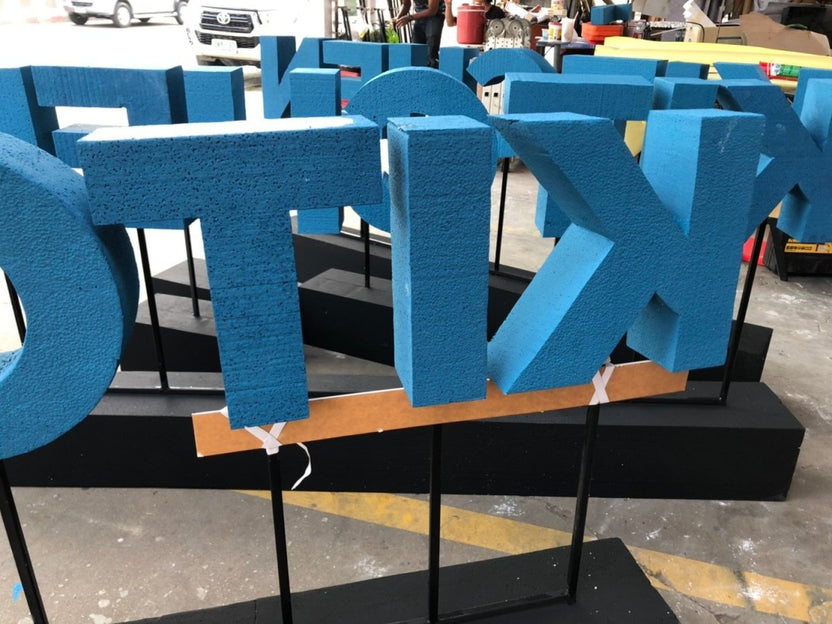 ป้ายโฟม อักษรโฟม โฟมไดคัท Foam 48