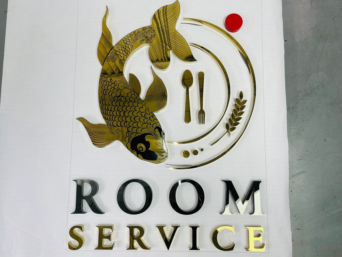 ป้ายโรงแรม ดีไซน์หรูหรา แข็งแรง ทนทาน เหมาะสำหรับโรงแรม รีสอร์ท และธุรกิจท่องเที่ยว