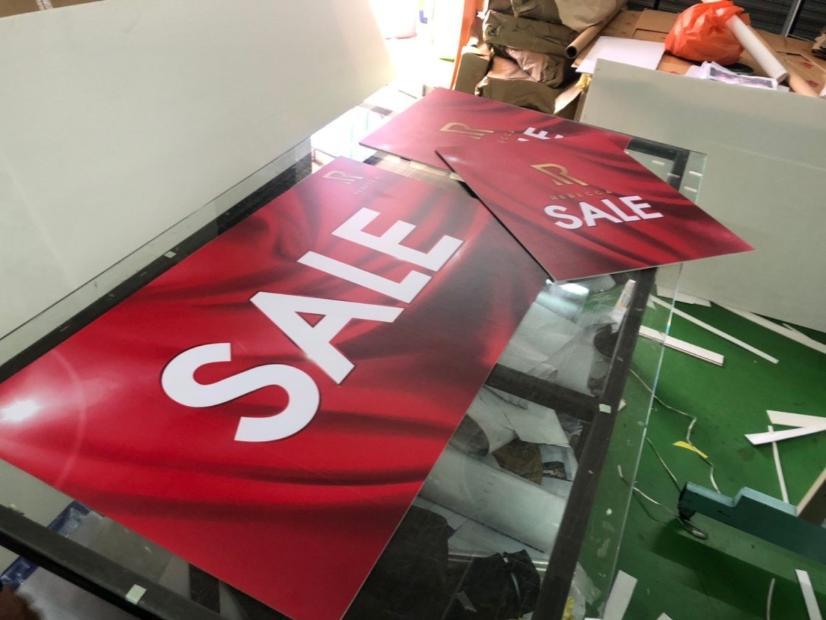 ป้าย SALE ป้ายโปรโมชั่น - Octopus Media Solutions