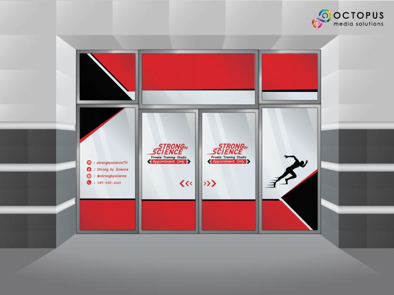 รับออกแบบงานสติ๊กเกอร์ รับงานออกแบบราคาถูก ออกแบบกราฟิก Graphic Design