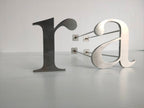 ป้ายตัวอักษรสแตนเลส Stainless Steel Letter Signage หรูหรา แข็งแรง ทนทาน เหมาะสำหรับป้ายบริษัท อาคาร และงานตกแต่ง