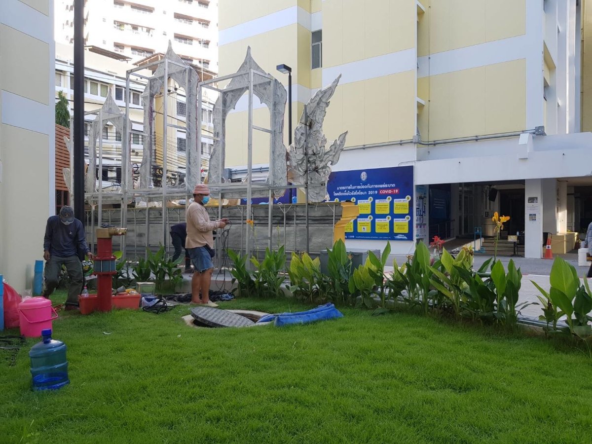 ซุ้มเฉลิมพระเกียรติ ป้ายในหลวง - Octopus Media Solutions