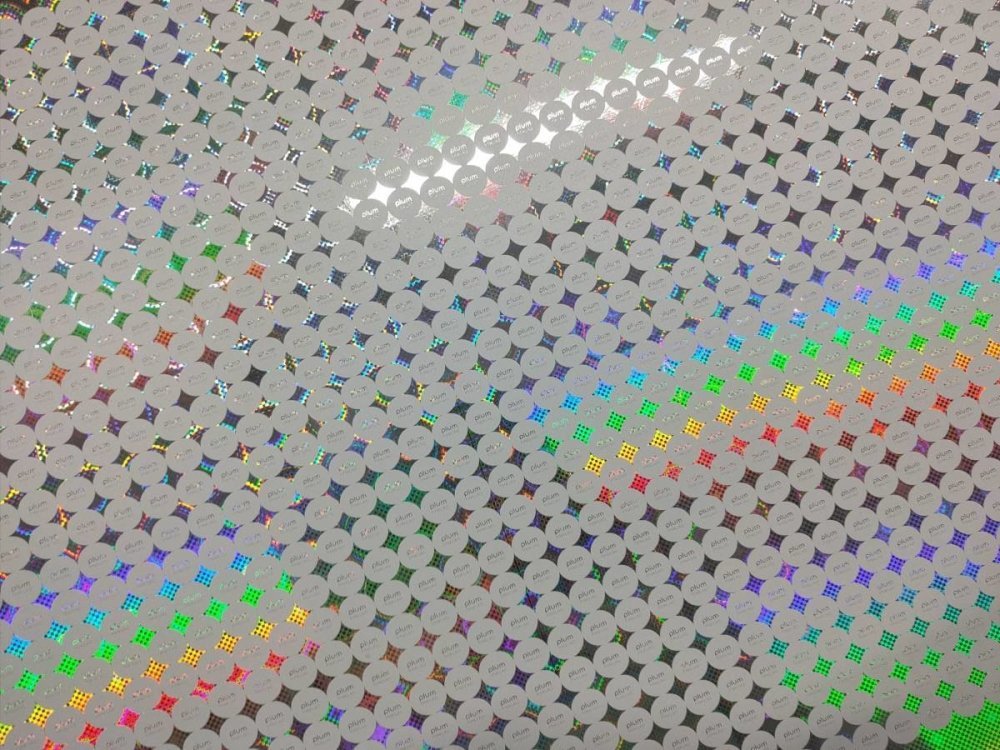 สติ๊กเกอร์โฮโลแกรม สติ๊กเกอร์สีรุ้ง รับทำสติ๊กเกอร์โฮโลแกรม พิมพ์หมึกขาว sticker hologram