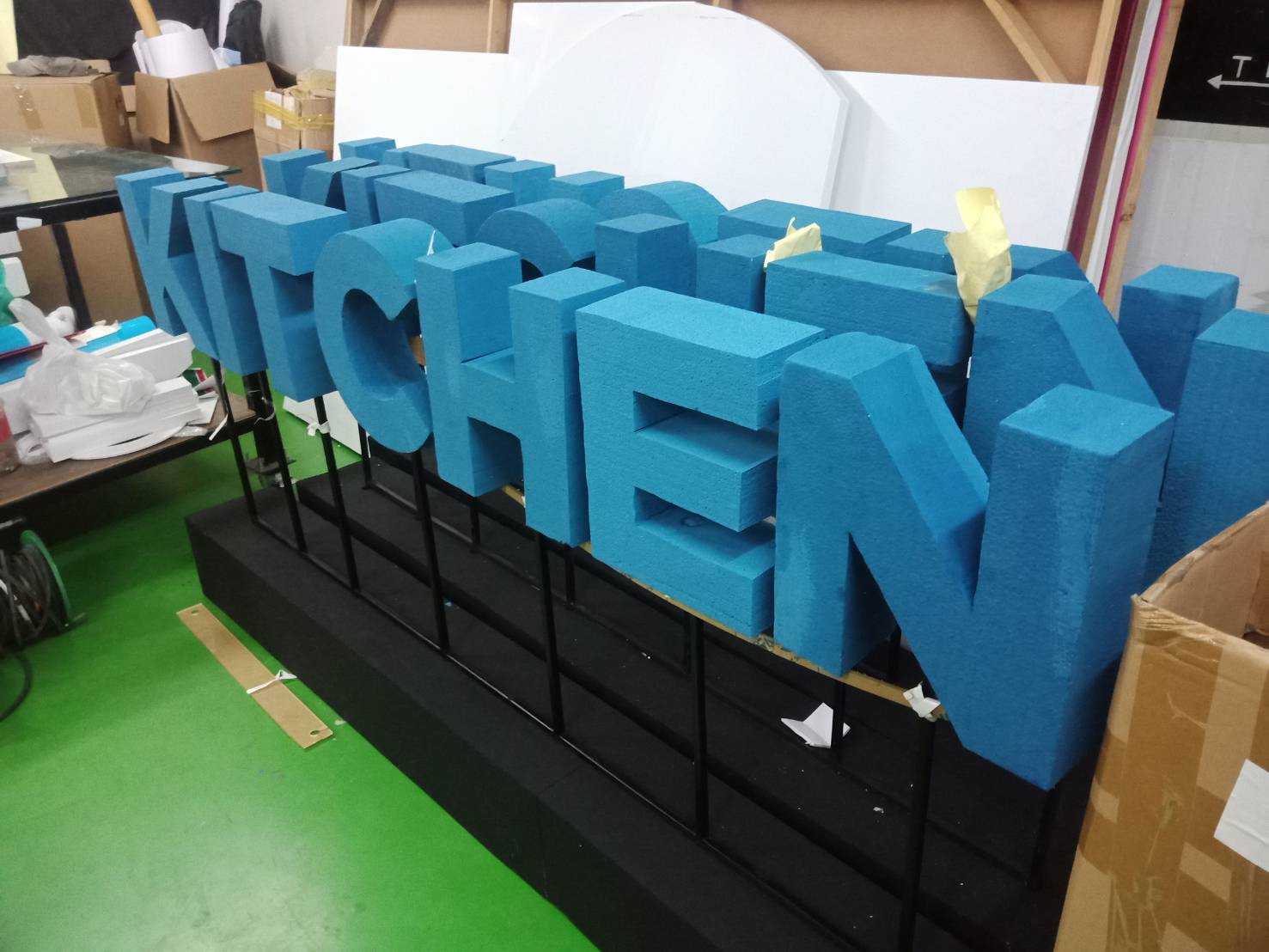 ป้ายโฟม อักษรโฟม โฟมไดคัท Foam 69