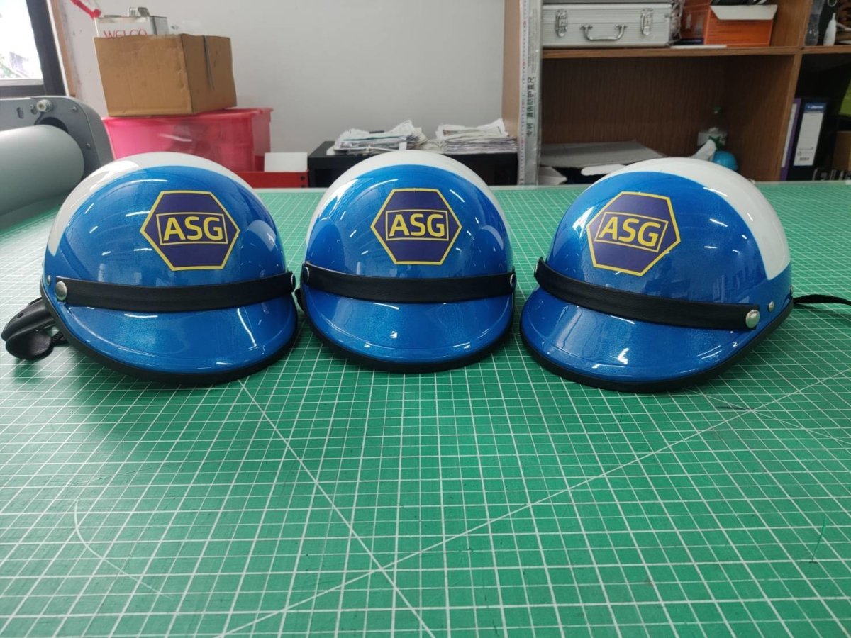 สติ๊กเกอร์ติดหมวกเซฟตี้ - Octopus Media Solutions