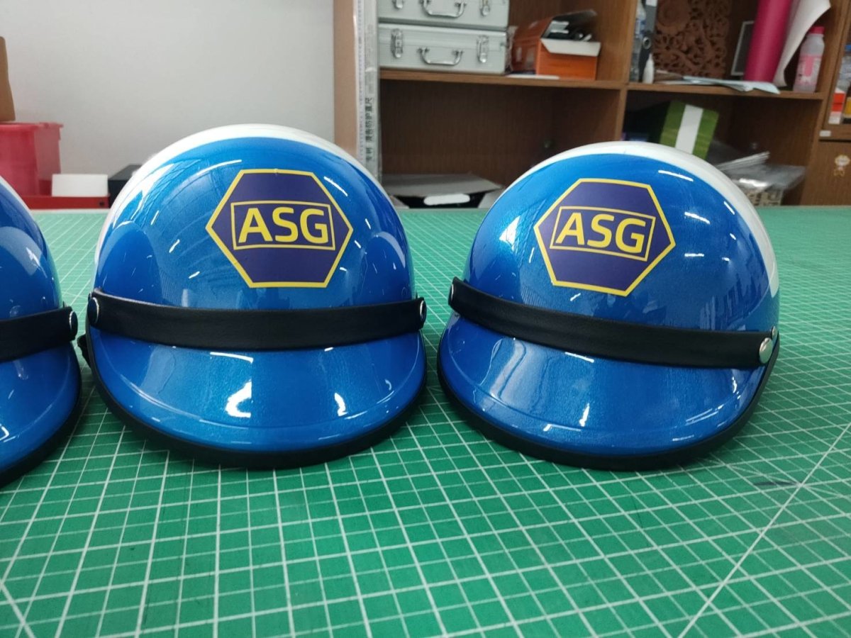 สติ๊กเกอร์ติดหมวกเซฟตี้ - Octopus Media Solutions