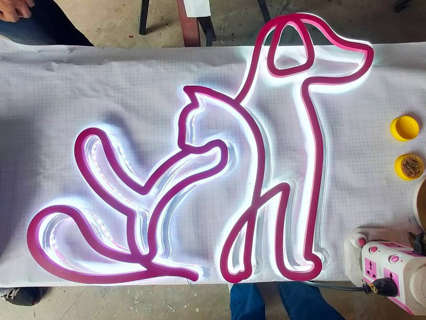 ตัวอักษรไฟ LED ป้ายไฟ และป้ายไฟโลโก้ สว่างคมชัด ดีไซน์หรูหรา เหมาะสำหรับป้ายร้านค้า บริษัท และงานตกแต่งอาคาร