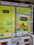 Car wrap advertising สำหรับรถองค์กรและรถฟลีทขนาดใหญ่