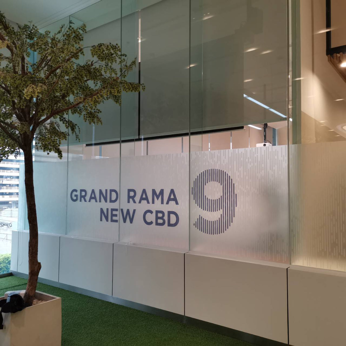 สติ๊กเกอร์ฝ้า ติดกระจก ฟิล์มฝ้าติดกระจก - Octopus Media Solutions