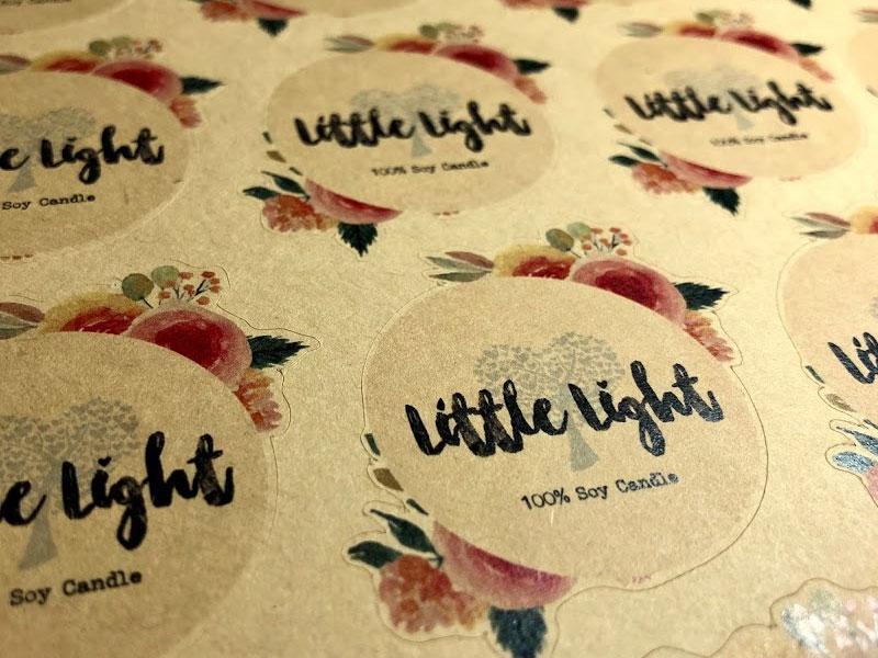 สติ๊กเกอร์ฉลากสินค้า กระดาษคราฟท์ sticker วินเทจ สติกเกอร์ติดกระปุก สติกเกอร์แปะสินค้า Sticker Label