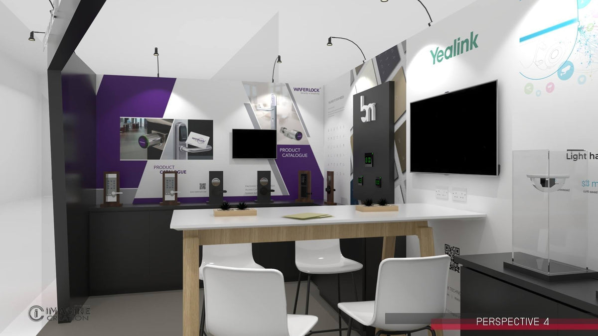 รับทำบูธแสดงสินค้า บูธออกงานอีเวนต์ และบูธ Expo ดีไซน์สวย พิมพ์คมชัด โครงสร้างแข็งแรง เหมาะสำหรับงานโปรโมชันและนิทรรศการ