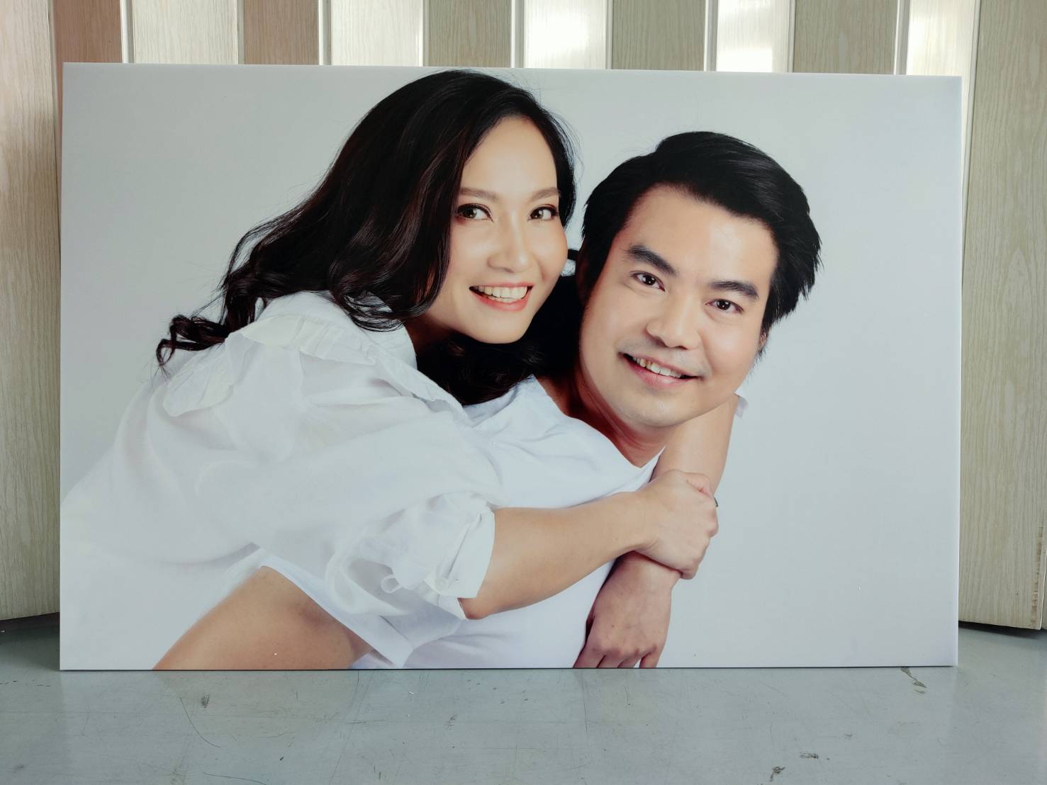 ป้ายแต่งงาน ป้ายโฟมบอร์ดรูปพรีเวดดิ้ง - Octopus Media Solutions