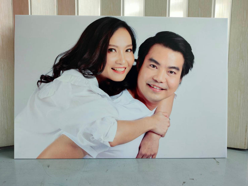 ป้ายแต่งงาน ป้ายโฟมบอร์ดรูปพรีเวดดิ้ง - Octopus Media Solutions