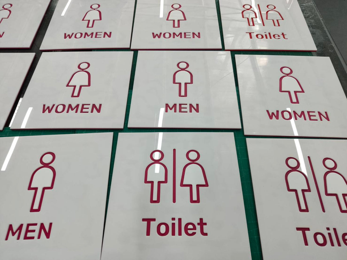 ป้ายห้องน้ำ ป้ายห้องอาบน้ำ ป้ายสุขา - Octopus Media Solutions