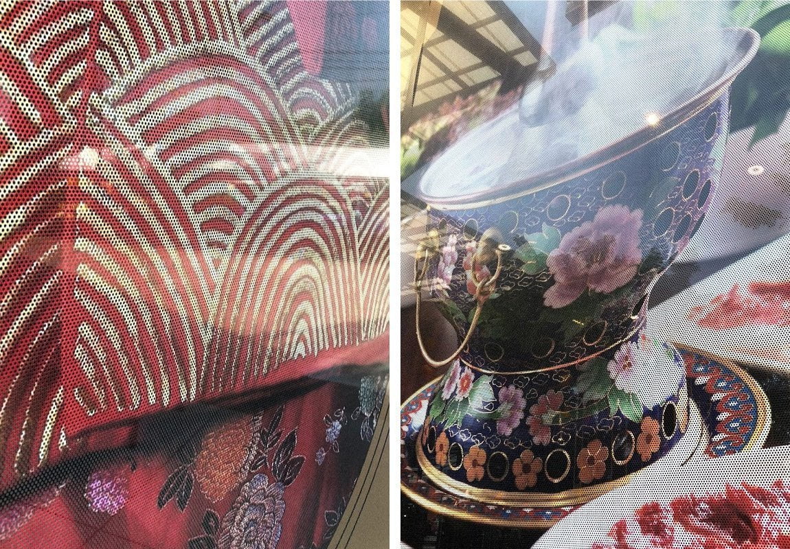 สติ๊กเกอร์ซีทรู See-through One Way Vision มองทะลุจากด้านในได้ พิมพ์คมชัด เหมาะสำหรับติดกระจกอาคารและรถยนต์