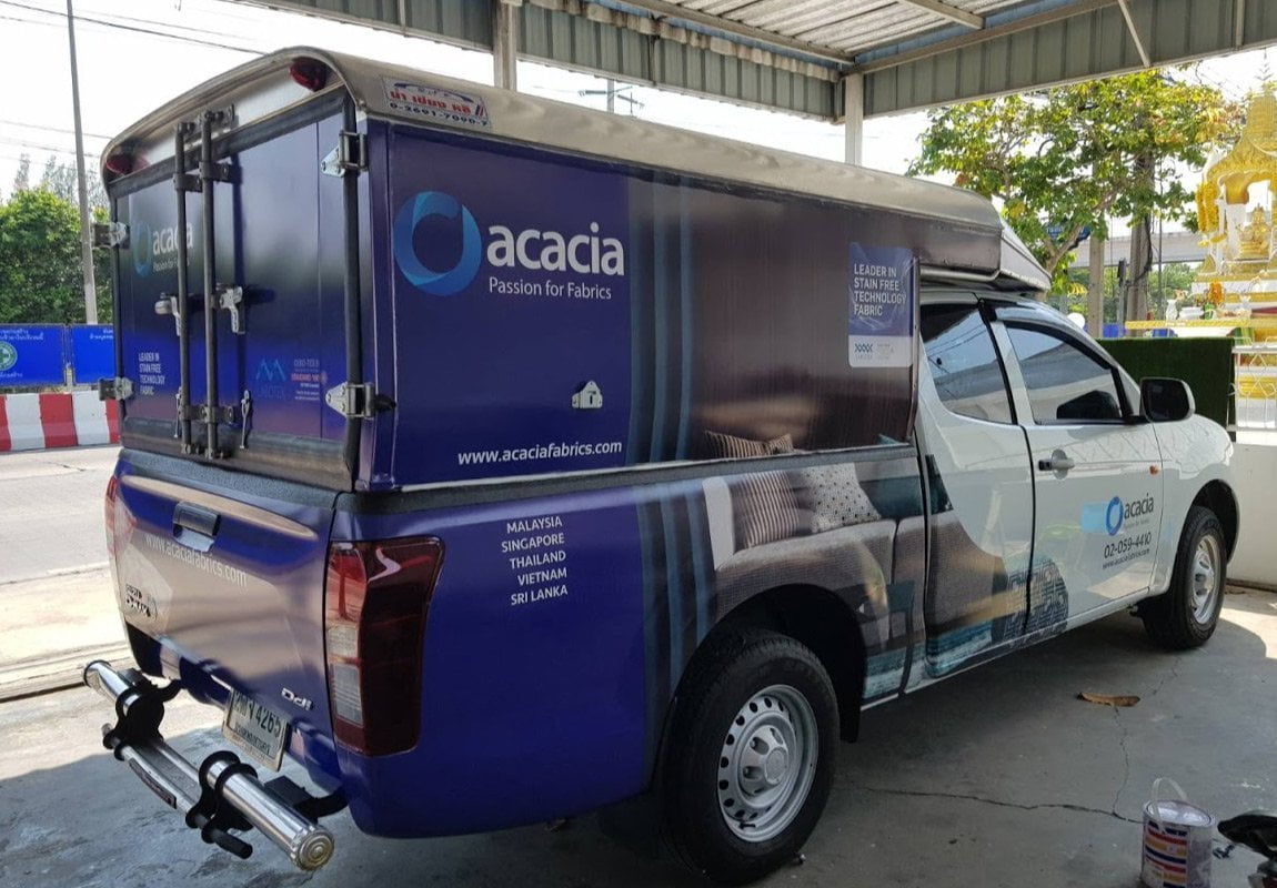 Car wrap advertising สำหรับธุรกิจที่ต้องการเข้าถึงลูกค้าบนท้องถนน