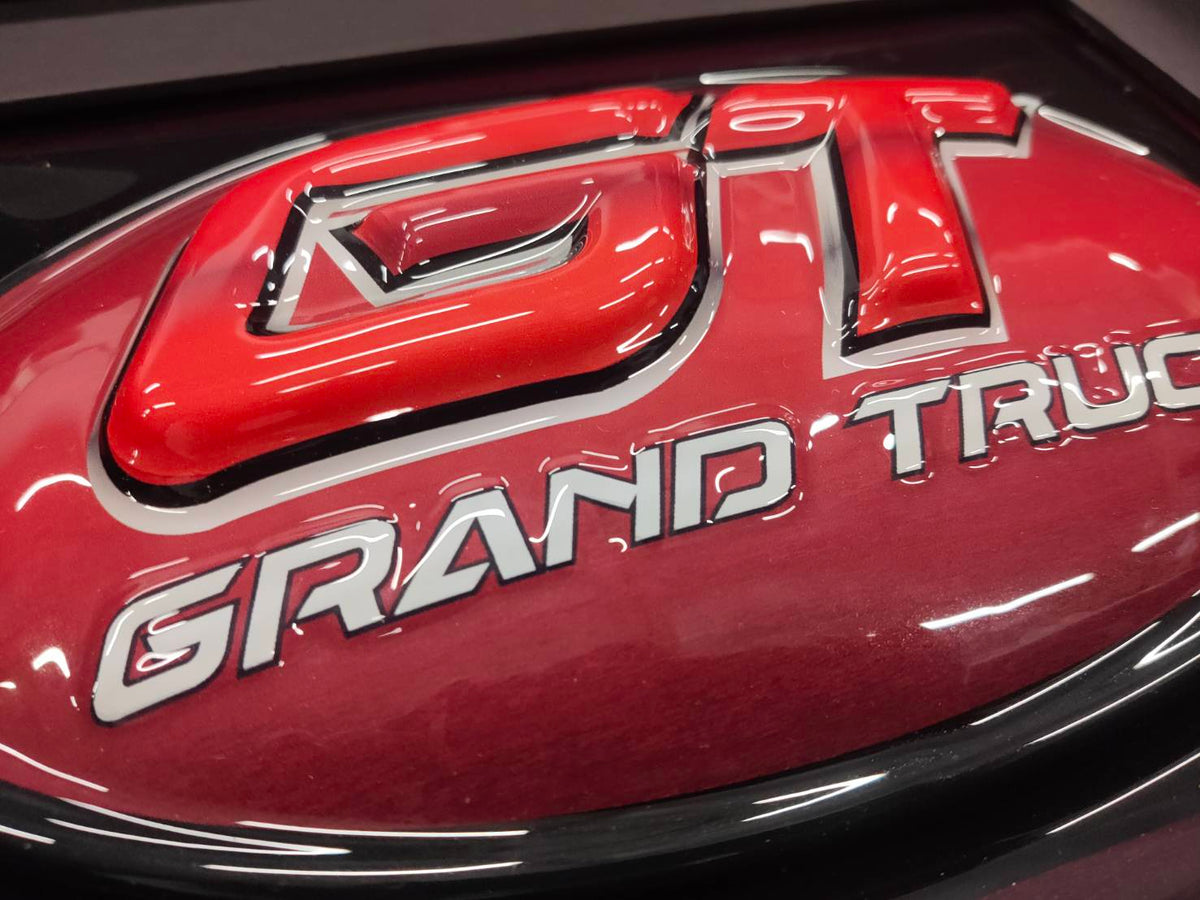 ป้ายกล่องไฟปั๊มนูน และป้ายไฟปั๊มนูน สว่างคมชัด ดีไซน์โดดเด่น เหมาะสำหรับป้ายร้านค้า ป้ายบริษัท และงานโฆษณากลางคืน