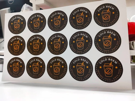 We make PP PVC product label stickers | Sharp printing, die-cutting ...