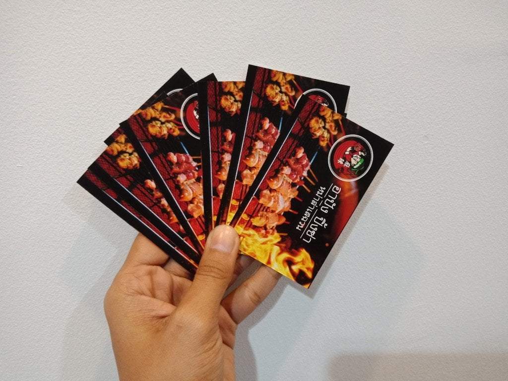 พิมพ์บัตรสะสมแต้ม คูปอง และนามบัตร Namecard พิมพ์คมชัด วัสดุคุณภาพ เหมาะสำหรับร้านค้า บริษัท และงานโปรโมชัน