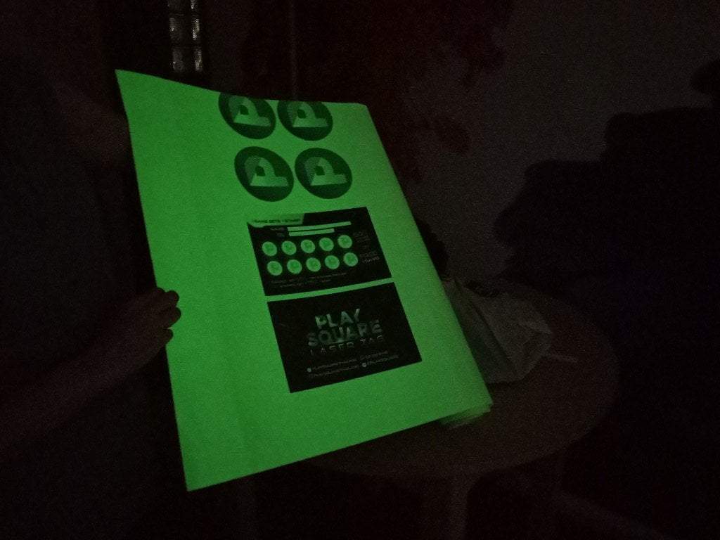 สติ๊กเกอร์เรืองแสง พรายน้ำ Glow in the Dark Sticker มองเห็นชัดในที่มืด เหมาะสำหรับงานตกแต่ง ป้ายความปลอดภัย และงานดีไซน์