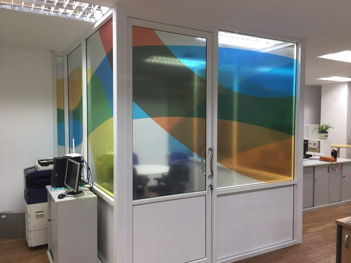 สติ๊กเกอร์ฝ้า ติดกระจก ฟิล์มฝ้าติดกระจก - Octopus Media Solutions