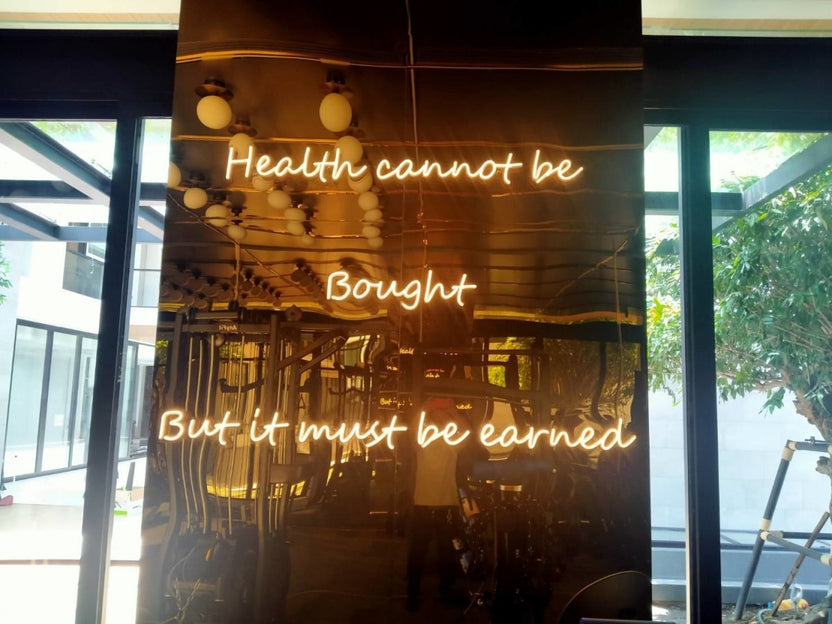 ตัวอย่าง อักษรไฟนีออนสวยๆ ป้ายไฟนีออนเฟล็กซ์ neon flex อักษรดัดนีออนติดผนัง ตกแต่งร้าน