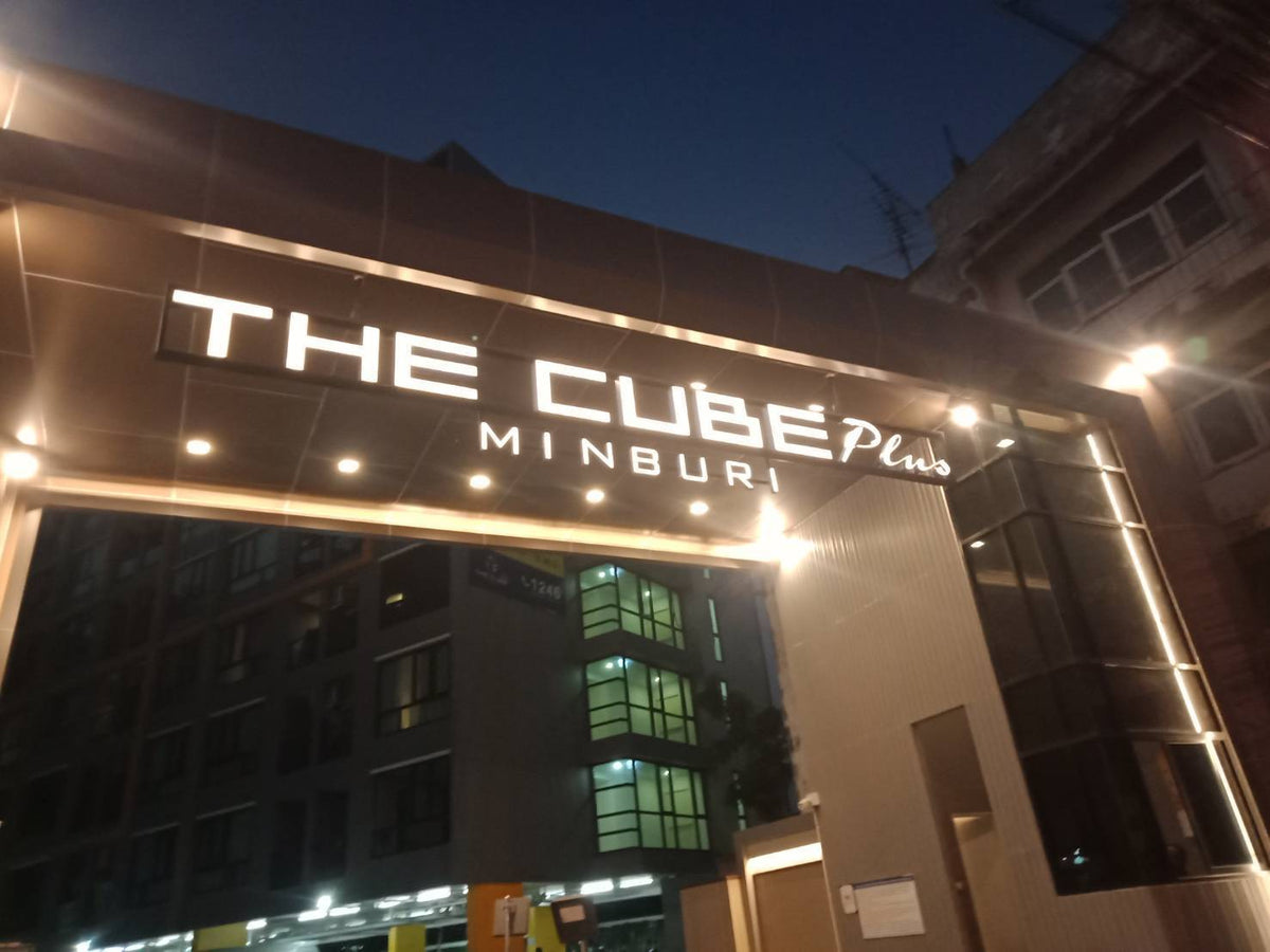 ป้ายตัวอักษรสแตนเลส Stainless Steel Letter Signage หรูหรา แข็งแรง ทนทาน เหมาะสำหรับป้ายบริษัท อาคาร และงานตกแต่ง