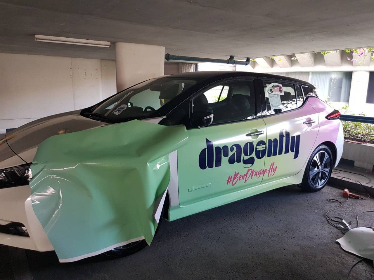 สติ๊กเกอร์ติดรถ Car Wrap แร็ปสติ๊กเกอร์ วัสดุคุณภาพสูง 3M พิมพ์คมชัด ติดทนทาน เหมาะสำหรับโฆษณาและตกแต่งรถทุกประเภท