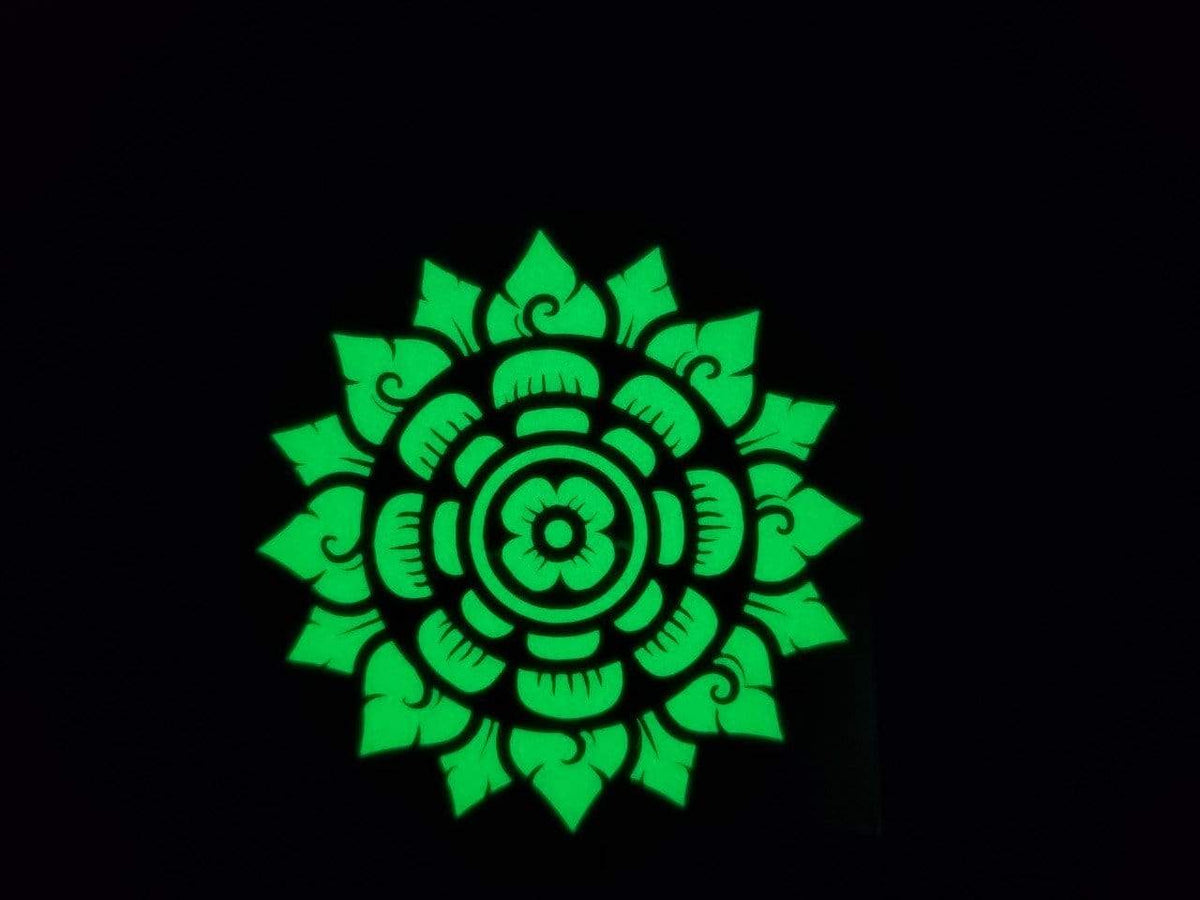 สติ๊กเกอร์เรืองแสง พรายน้ำ Glow in the Dark Sticker มองเห็นชัดในที่มืด เหมาะสำหรับงานตกแต่ง ป้ายความปลอดภัย และงานดีไซน์