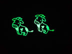 สติ๊กเกอร์เรืองแสง พรายน้ำ Glow in the Dark Sticker มองเห็นชัดในที่มืด เหมาะสำหรับงานตกแต่ง ป้ายความปลอดภัย และงานดีไซน์