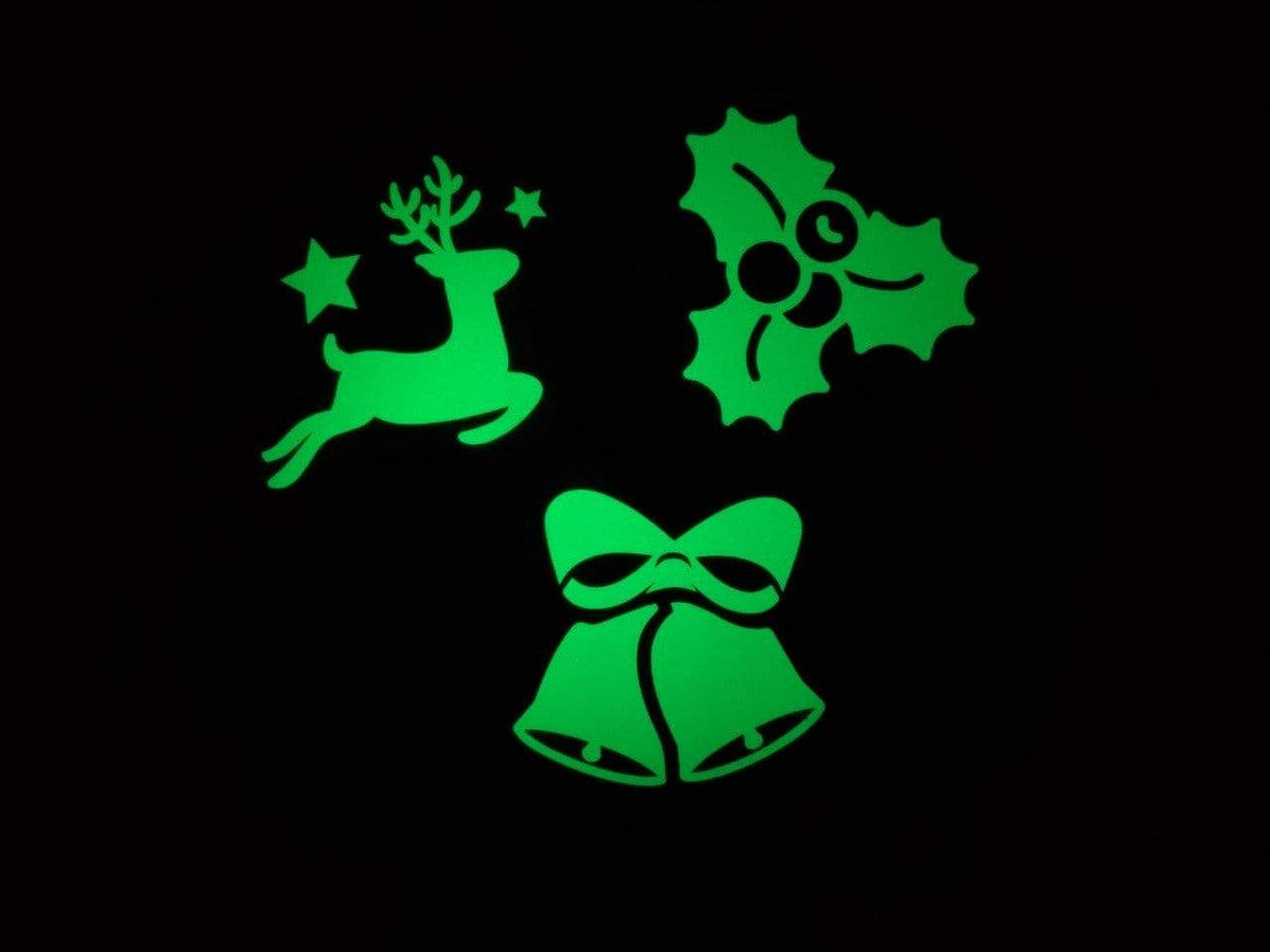 สติ๊กเกอร์เรืองแสง พรายน้ำ Glow in the Dark Sticker มองเห็นชัดในที่มืด เหมาะสำหรับงานตกแต่ง ป้ายความปลอดภัย และงานดีไซน์