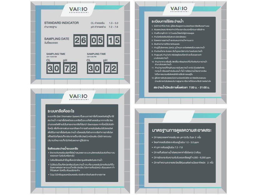 ออกแบบป้าย signage ป้ายบอกทาง ป้ายสัญลักษณ์ตกแต่งในอาคาร ป้ายสระว่ายน้ำ รับออกแบบป้ายสัญลักษณ์