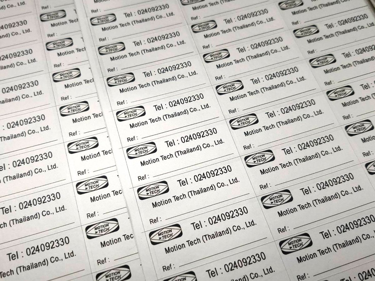 สติ๊กเกอร์สีทอง และสติ๊กเกอร์สีเงิน พิมพ์หรูหรา เพิ่มมูลค่าสินค้า เหมาะสำหรับฉลากบรรจุภัณฑ์ งานพรีเมียม และงานตกแต่ง